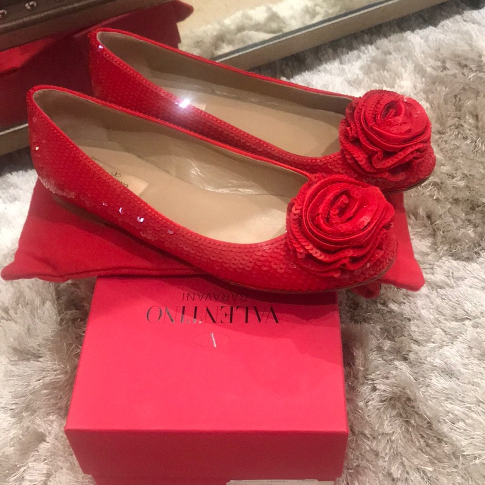 Valentino ballerina style flats